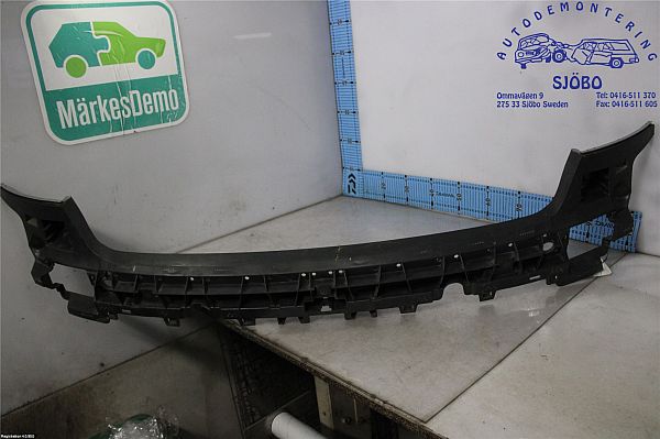 Rear bumper beam