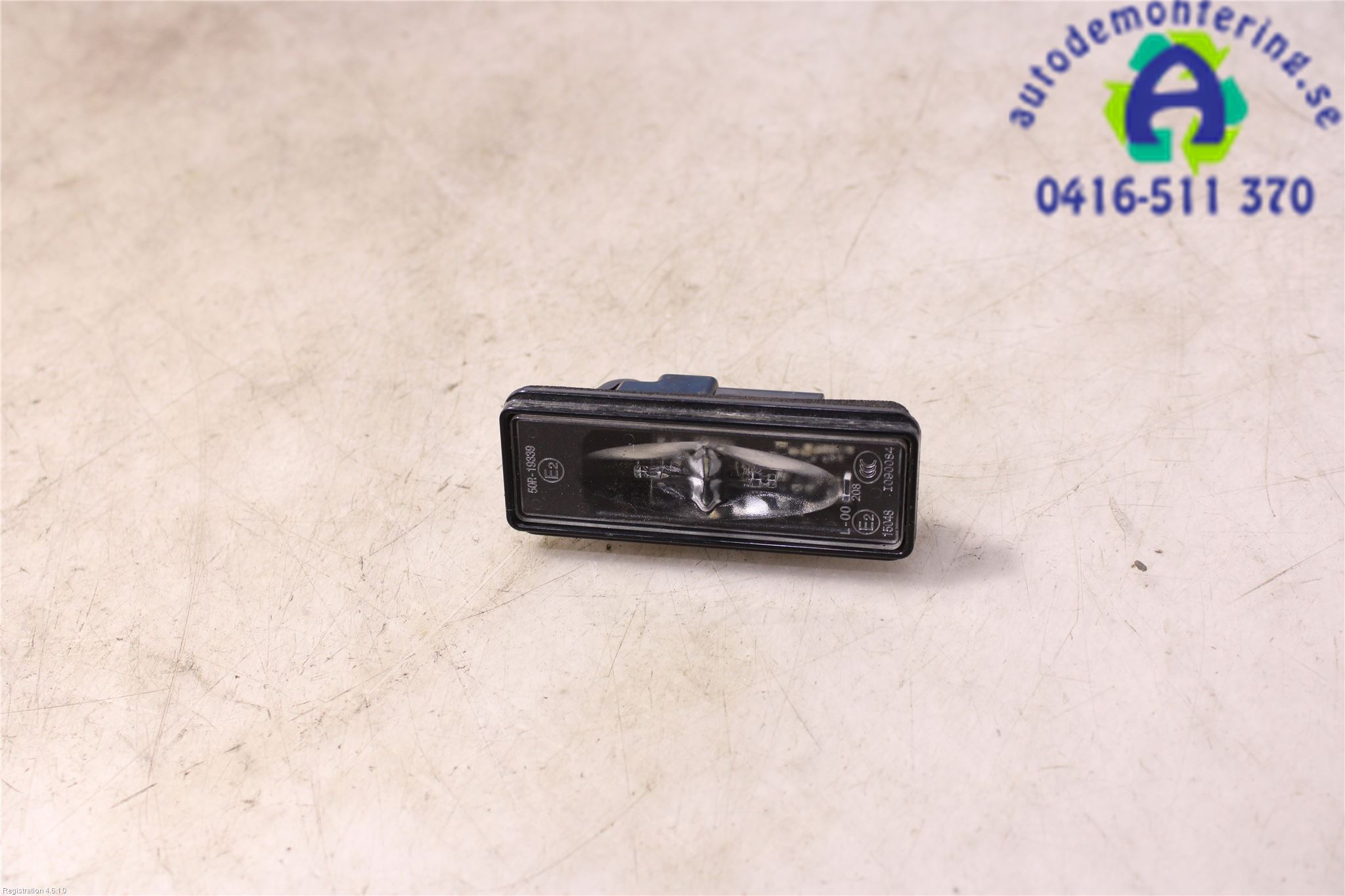 Number plate light for CITROËN C3 III (SX)