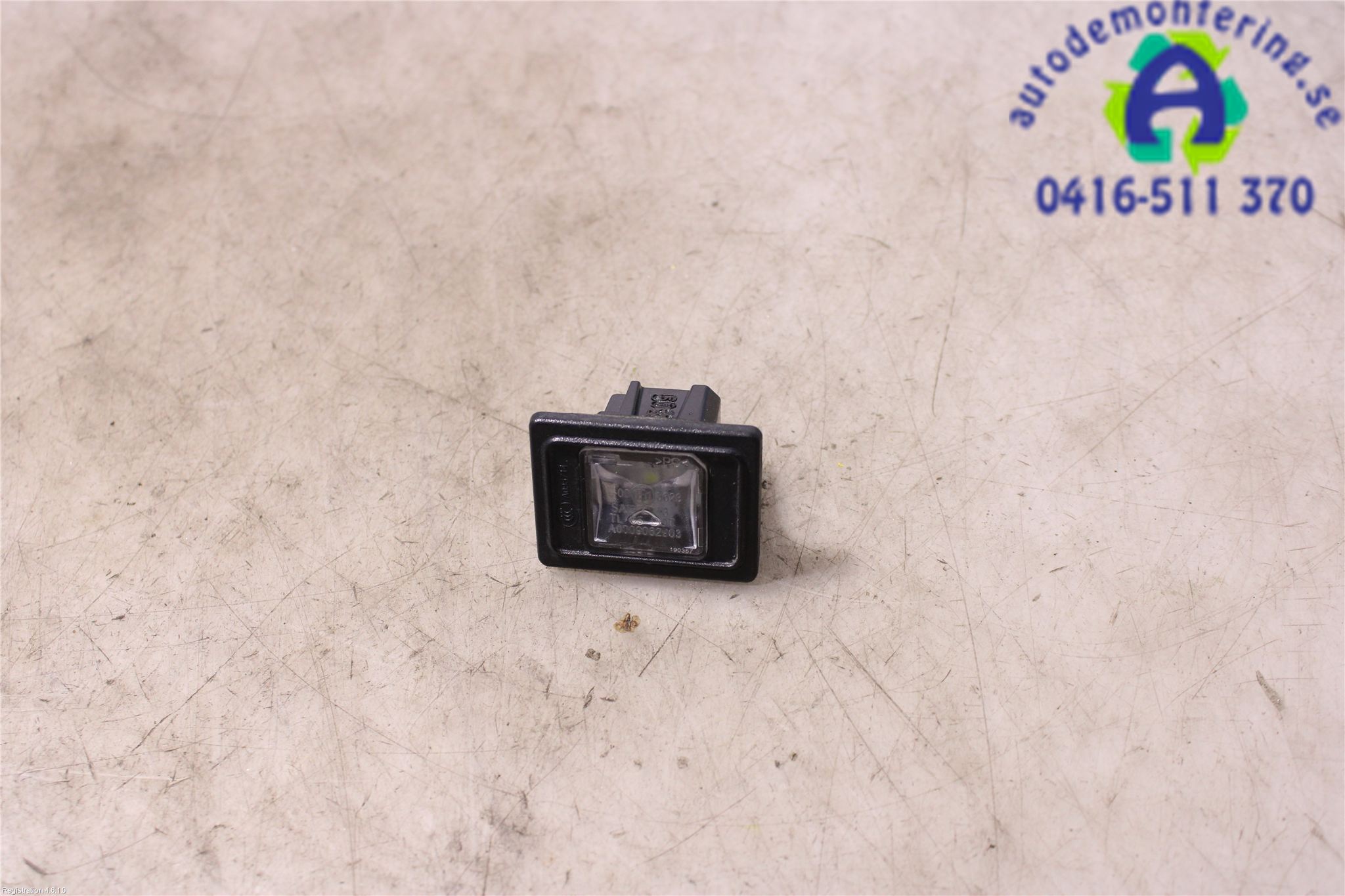 Nummerplade - lygte MERCEDES-BENZ GLC (X253)