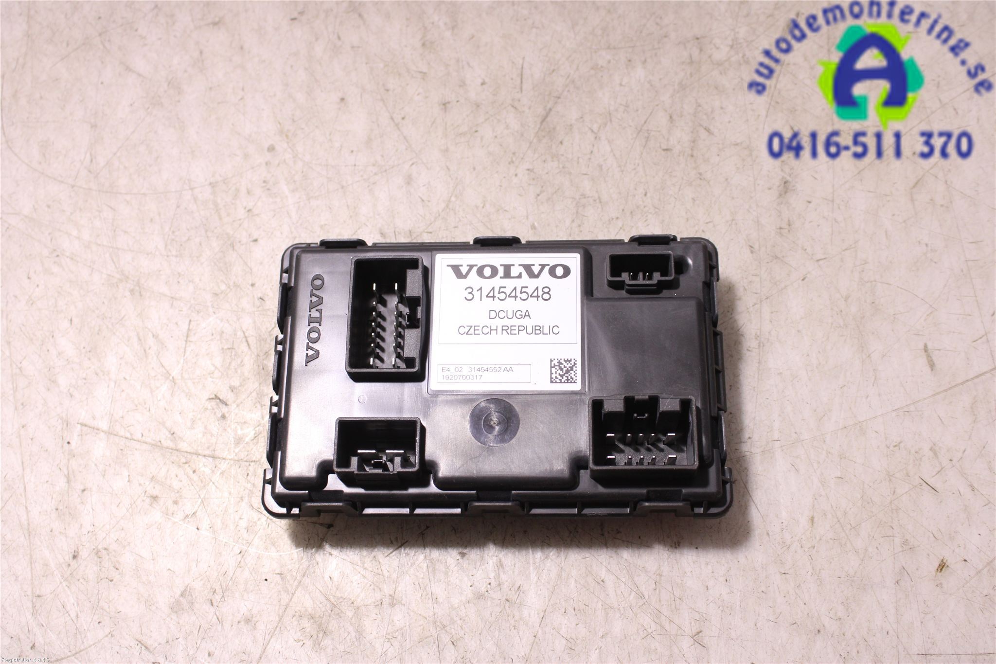 31454548 : Moduł haka holowniczego - Autoparts24