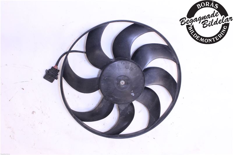 Radiator fan electrical SKODA FABIA II (542)
