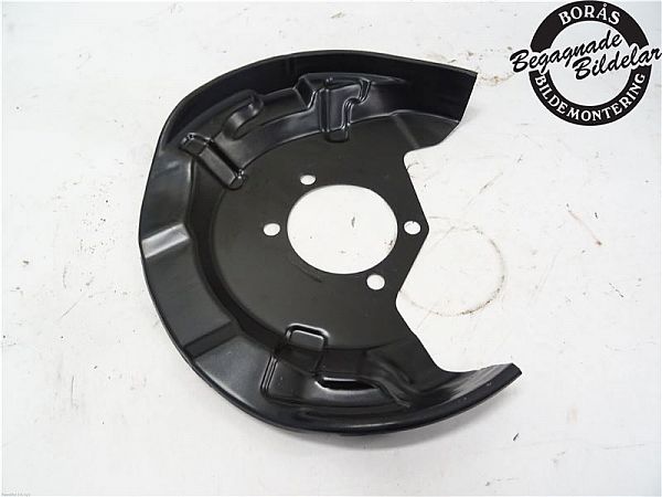 Brake disc dust cover plates
