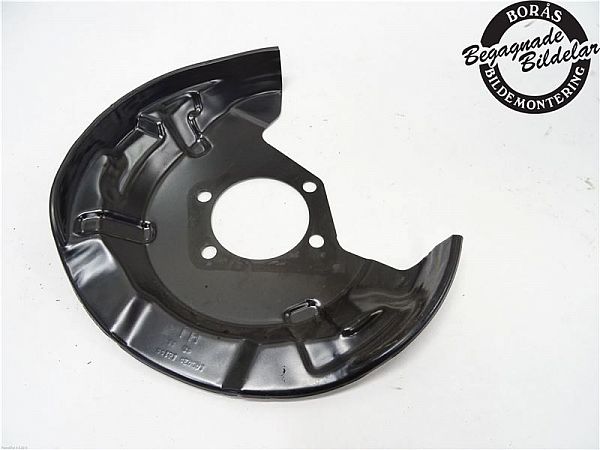 Brake disc dust cover plates
