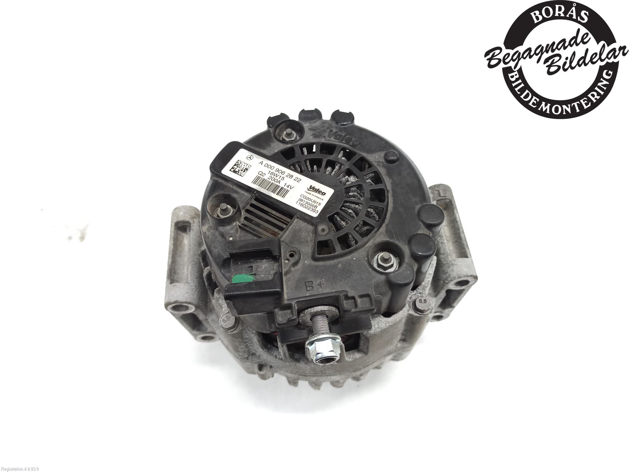 Mercedes-Benz C-CLASS (W205) Alternator A0009062822, A 000 906 28