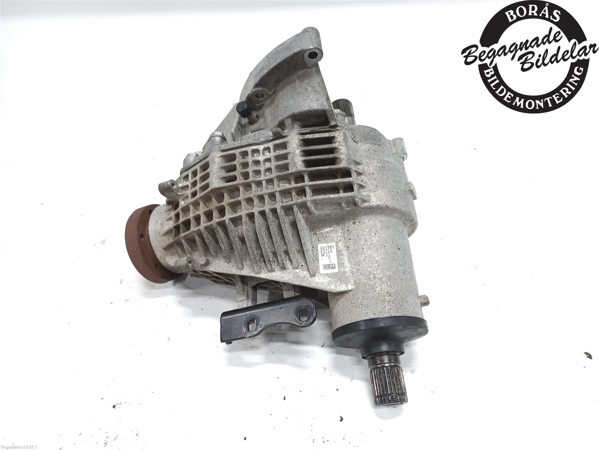 09N409053D : Transfer - gear-box and Front axle assembly