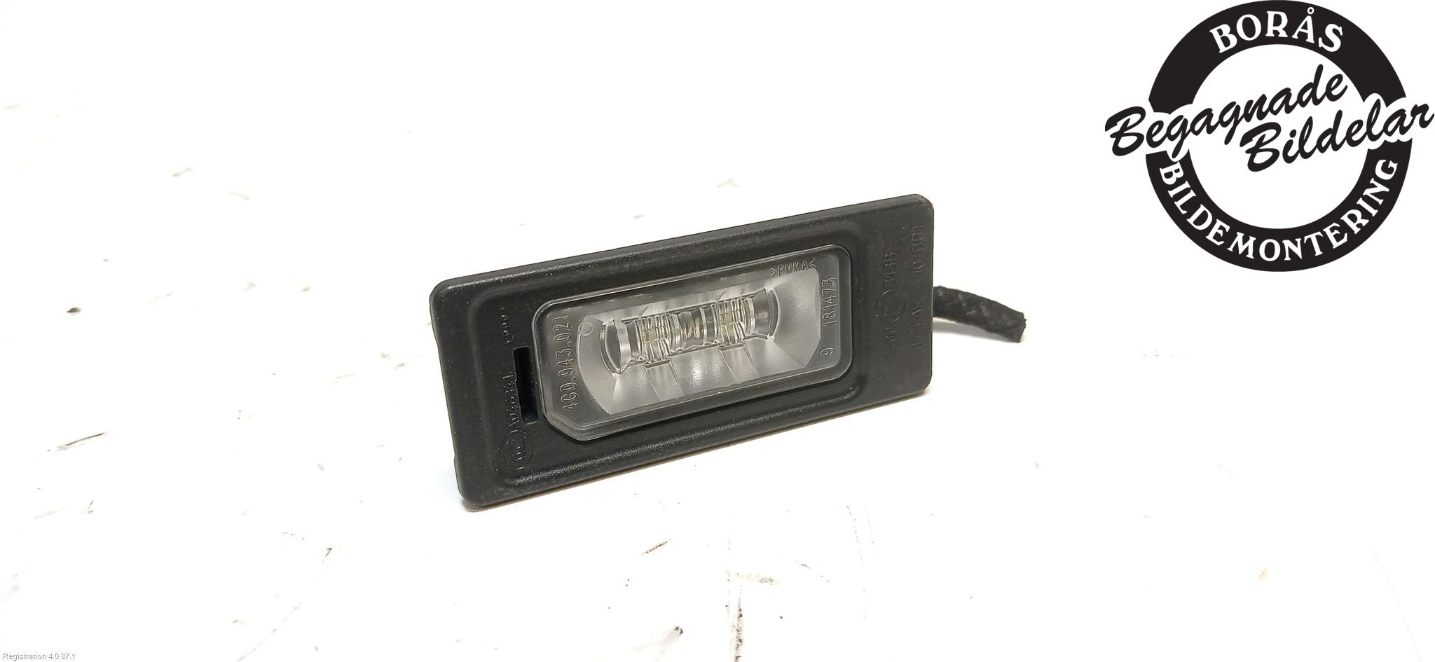 Audi A3 Sportback (8VA, 8VF) Number plate light for 4G0 943 021 A