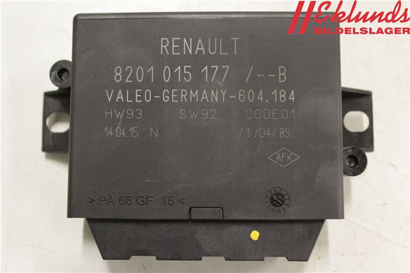 Pdc kontrollenhet (parkeringsavstandskontroll ) RENAULT MASTER III Box (FV)