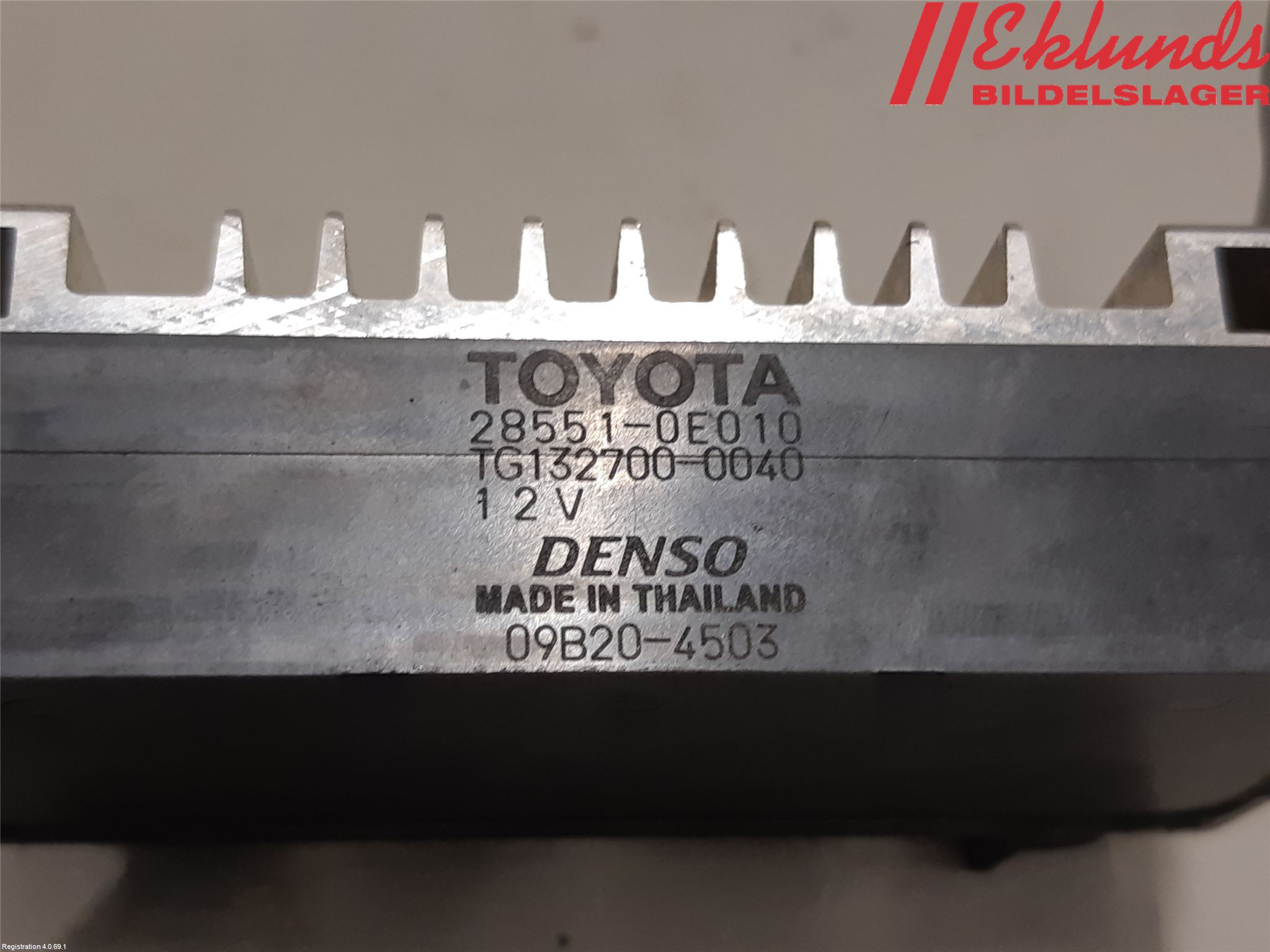 ORIGINAL Relais Vorglüh TOYOTA HILUX VIII Pickup (_N1_) 2018 - Picture 3 of 4