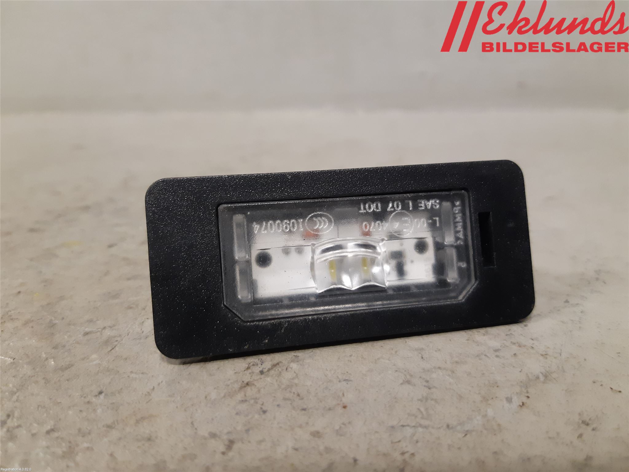 Feux plaque immatriculation BMW 4 Coupe (F32, F82)