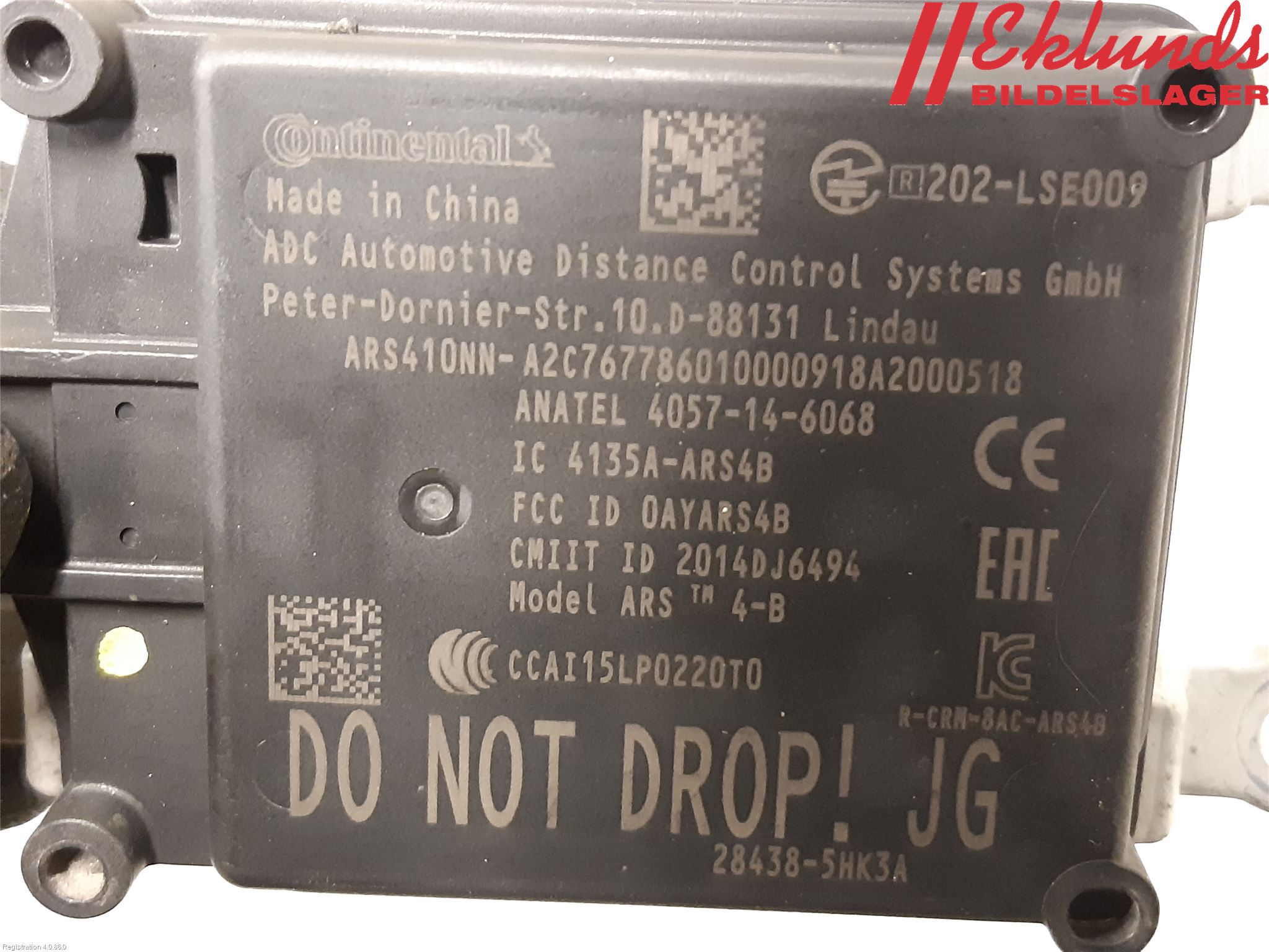 Nissan X-TRAIL (T32_) sensor radar 284385HK3A, 284385HK6A