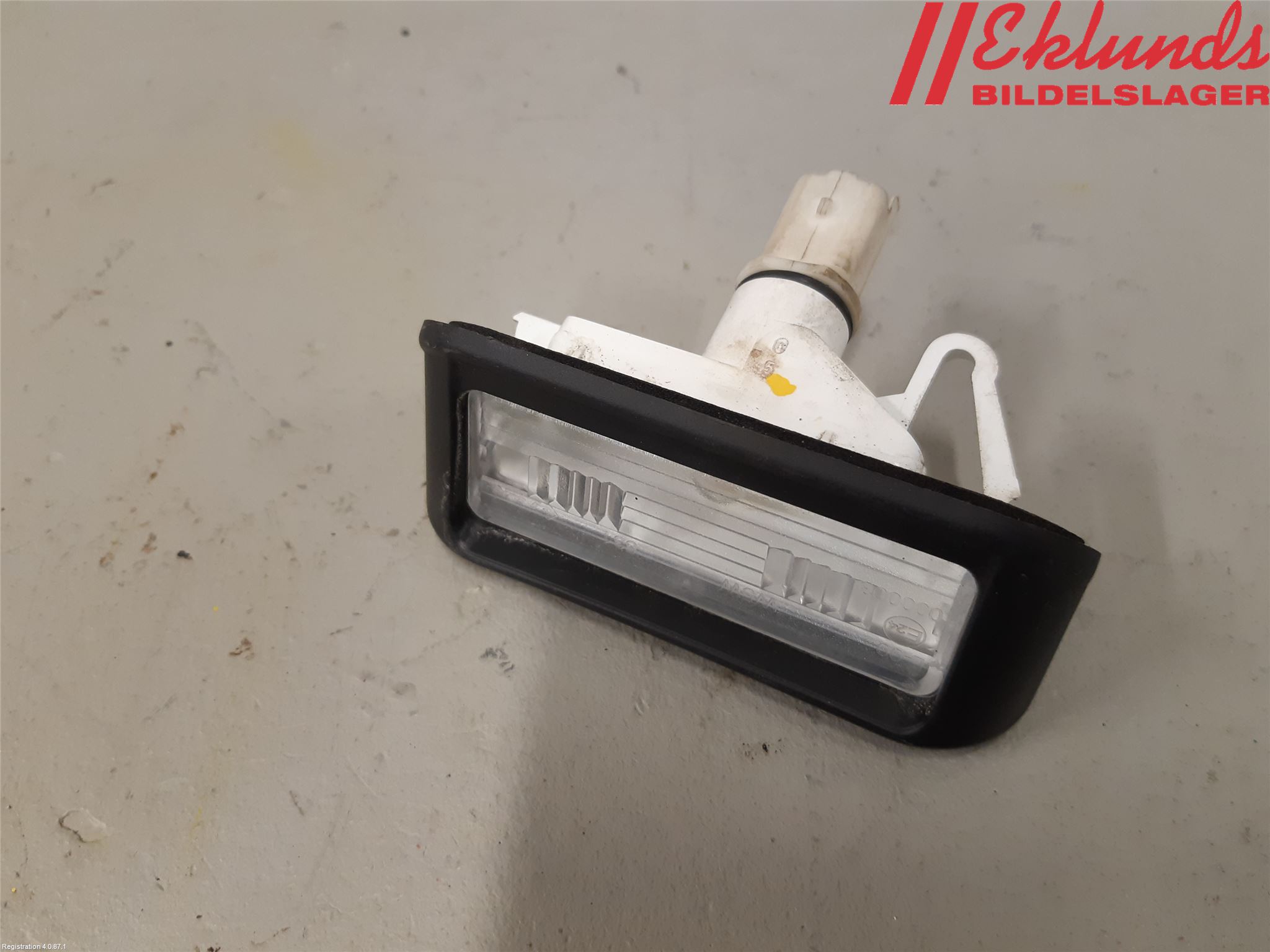 Verlichting kentekenplaat CITROËN DISPATCH Box (V_)