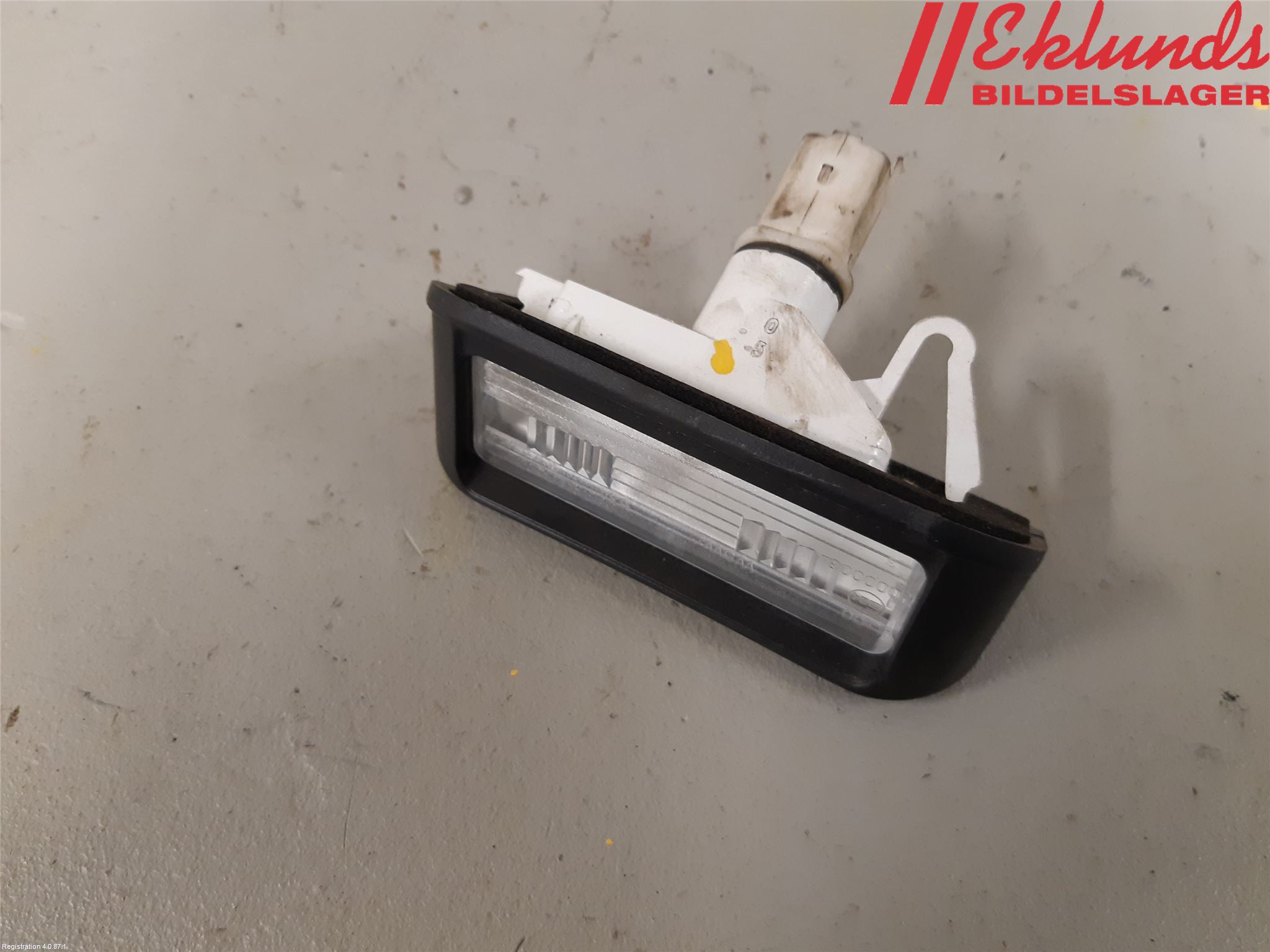 Verlichting kentekenplaat CITROËN DISPATCH Box (V_)