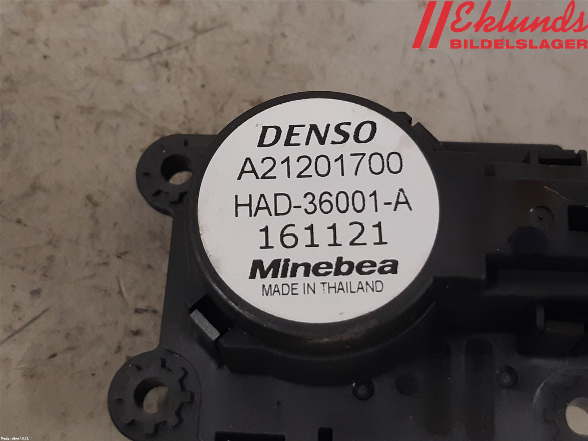 Peugeot EXPERT Van (V_) Heater Vent Flap Control Motor A21201700