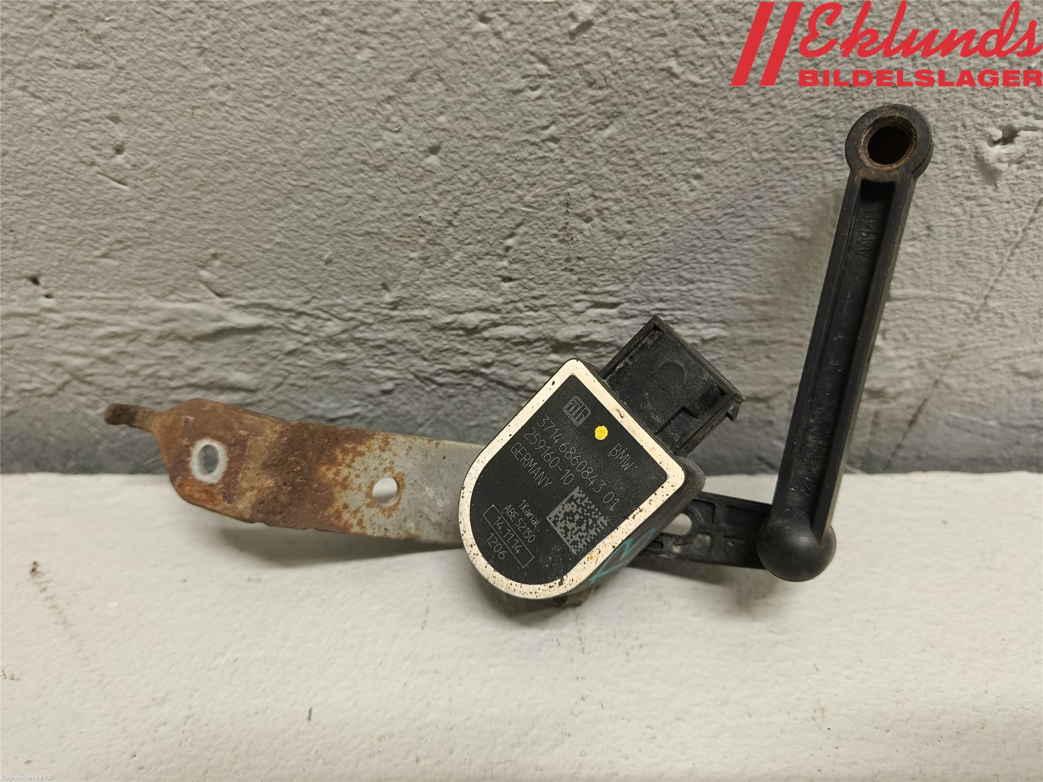 ペルル 3714-6860843-01: Sensor, Headlight range adjustment, Level