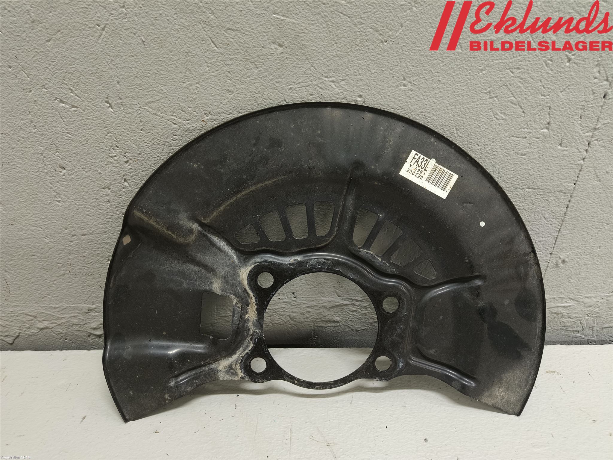 Ankerplatte vorn TOYOTA bZ4X