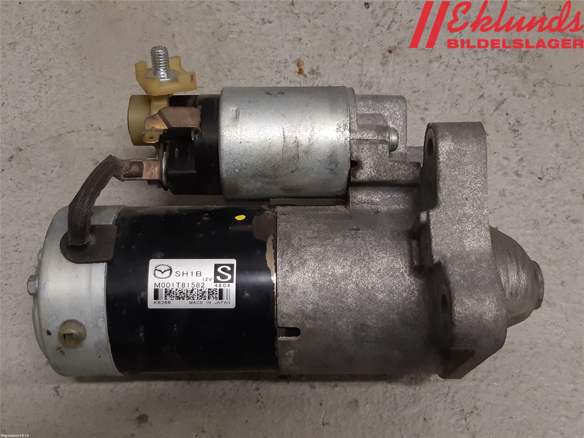 めい1 Mazda 6 Saloon (GJ, GL) Starter M001T81582, SH1B18400