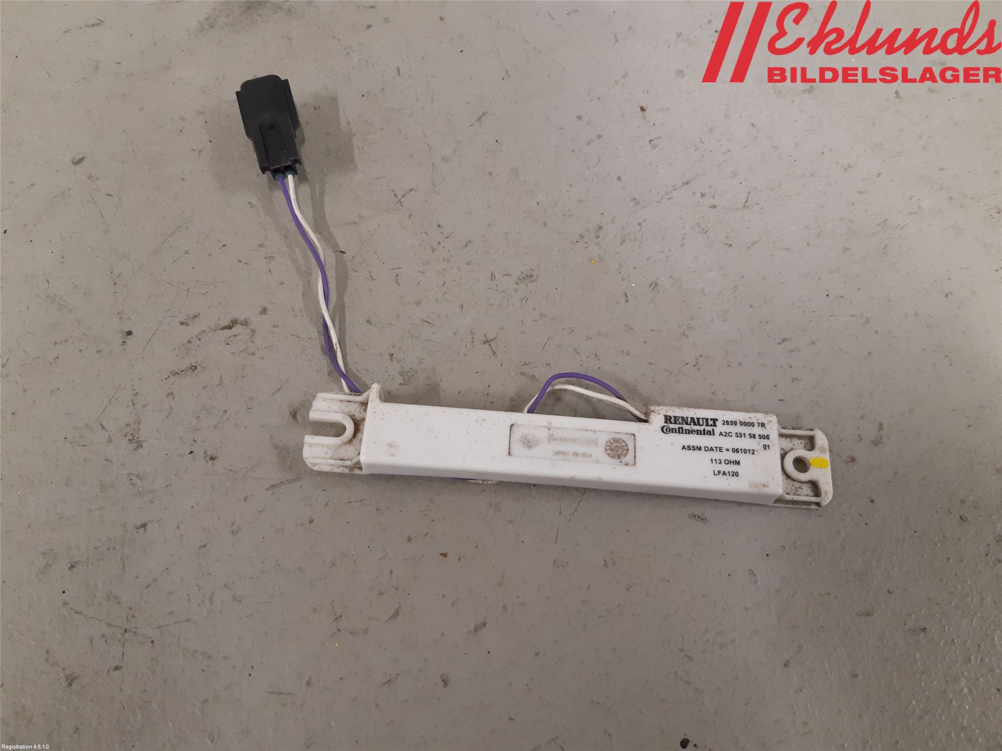 Antenne RENAULT CLIO IV (BH_)