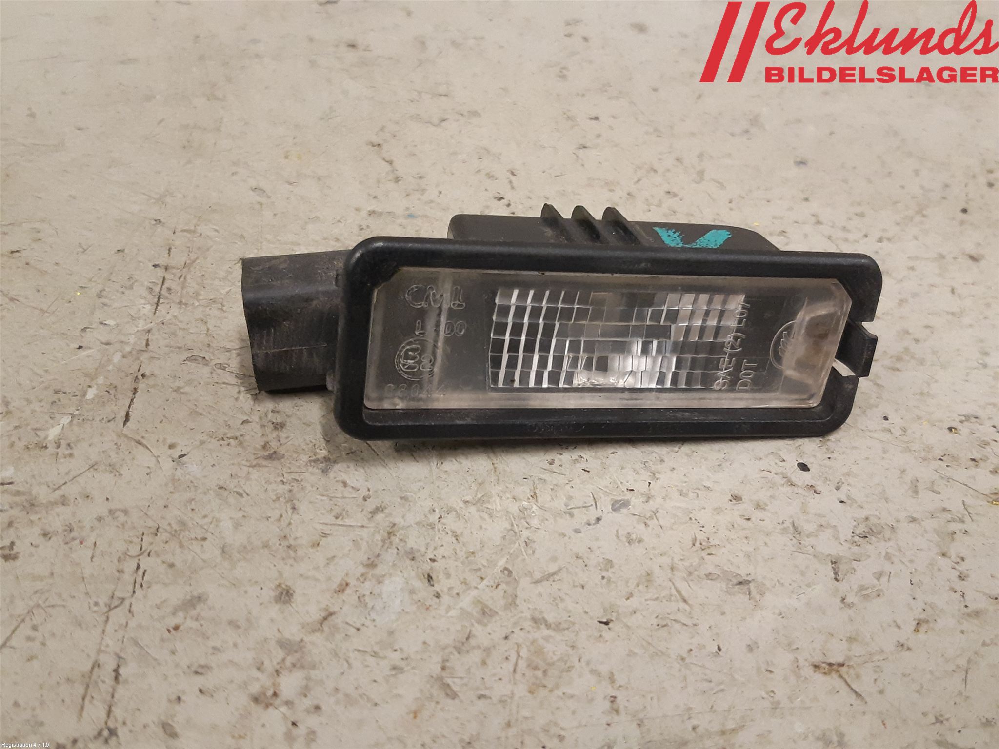 VW POLO (6R1, 6C1) Verlichting kentekenplaat 1K8943021, 1K8 943 021