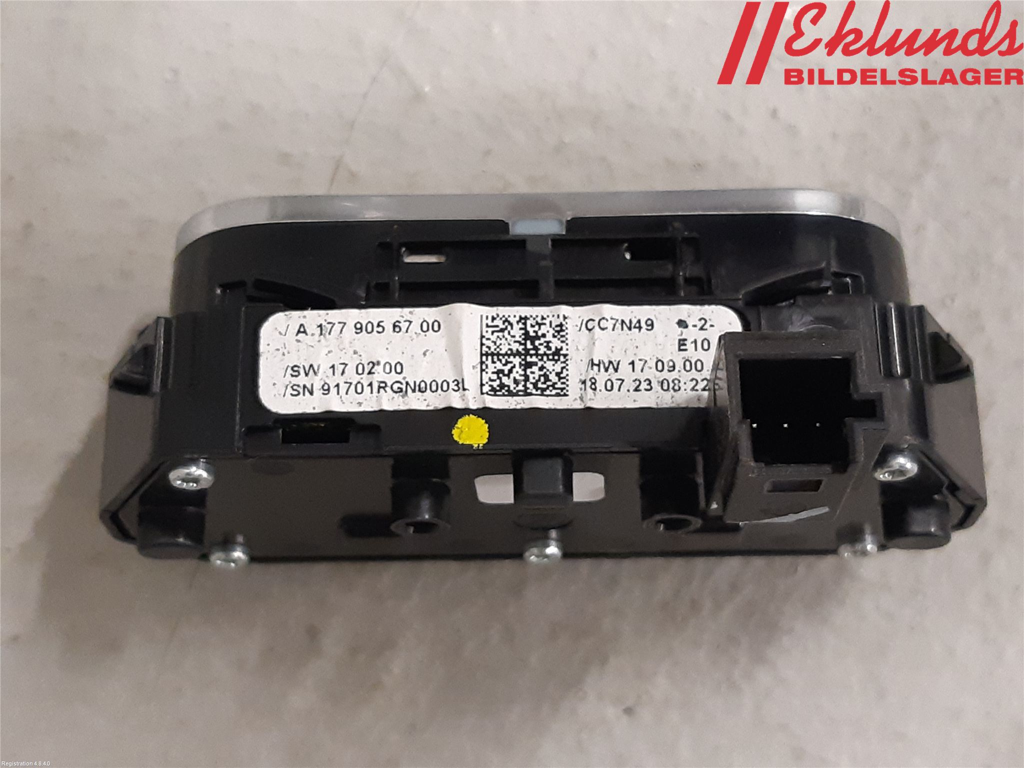 Mercedes-Benz GLE (V167) Switch seat heater A1779056700, A 177