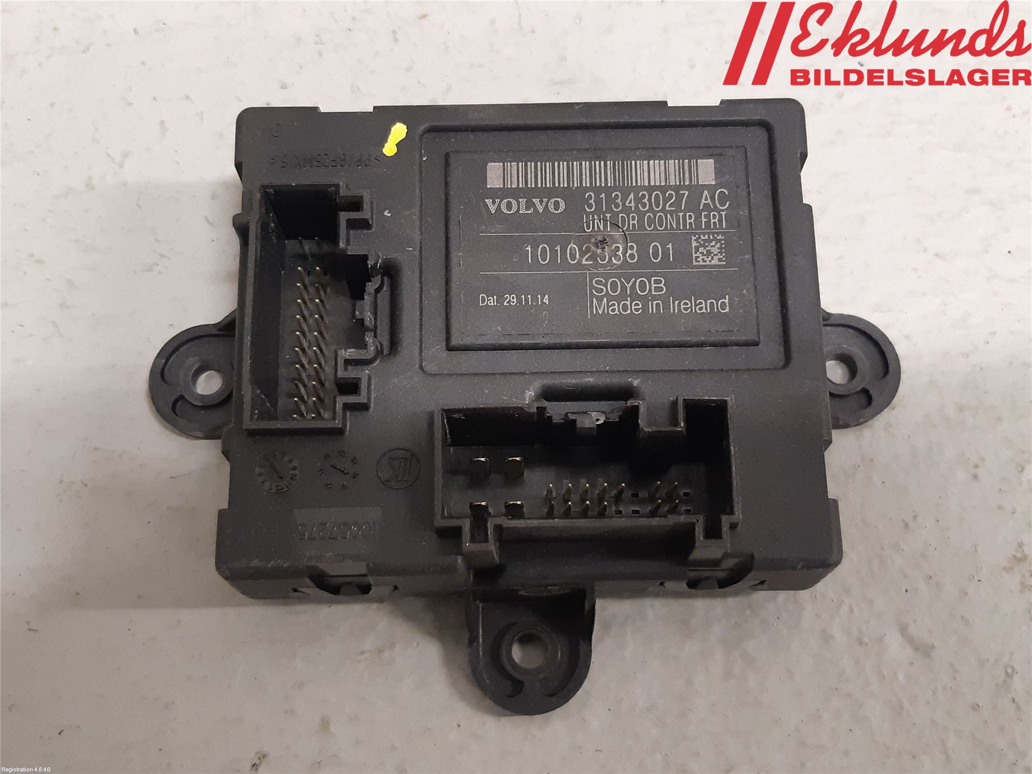 かー 31343027 : Controller dør and Comfort Control Module