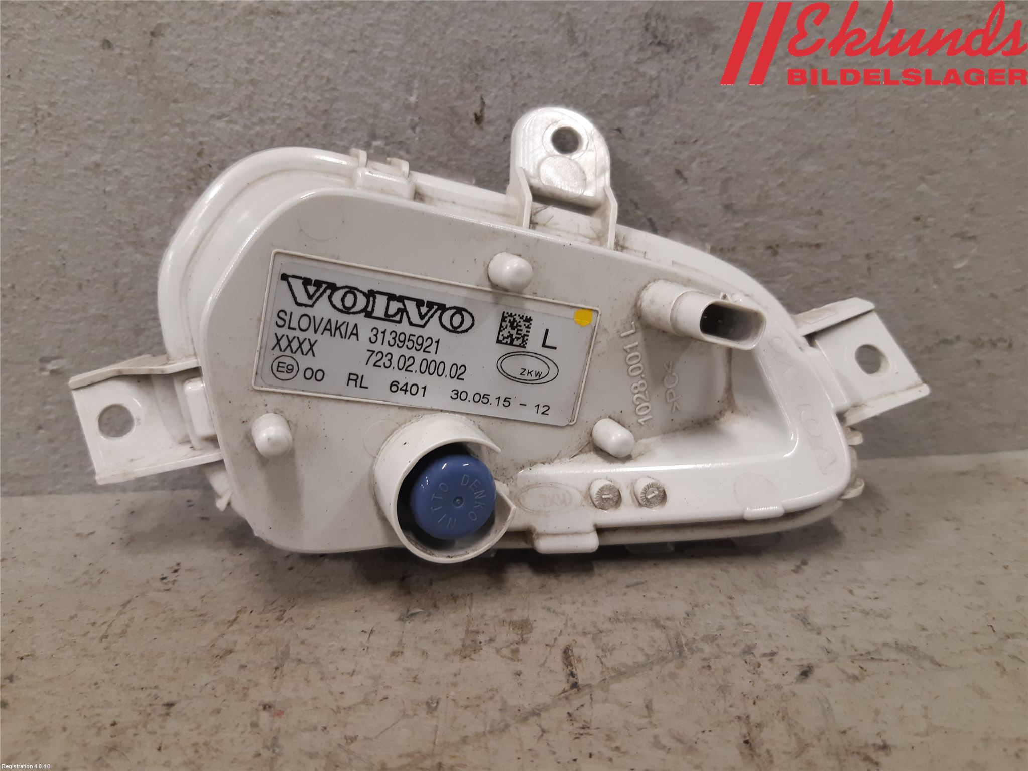 Volvo V40 Hatchback (525, 526) Fog light - front 31395921, 7230200002