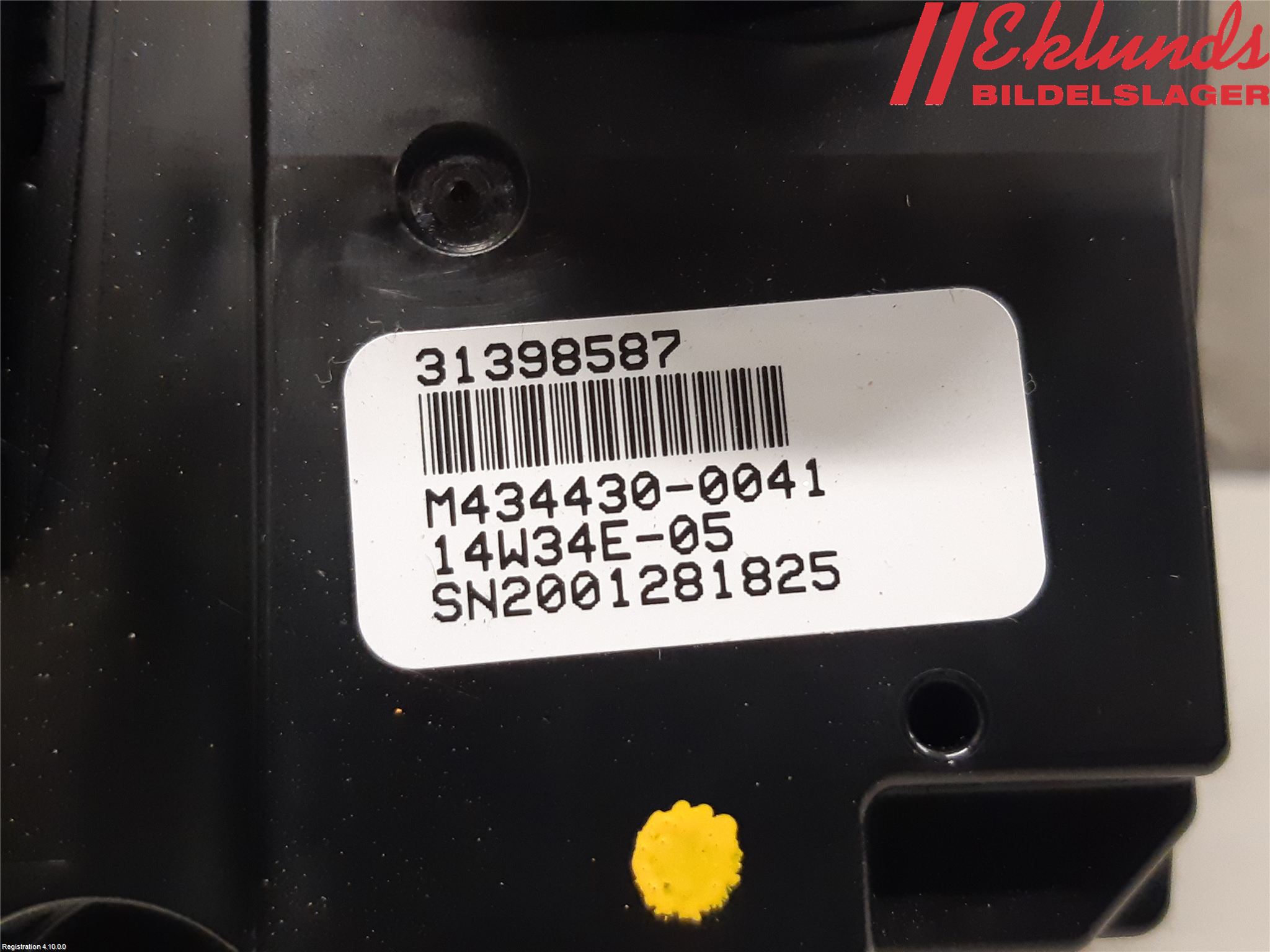 Volvo V70 III (135) Kachel bedieningspaneel 31443425, 31398587