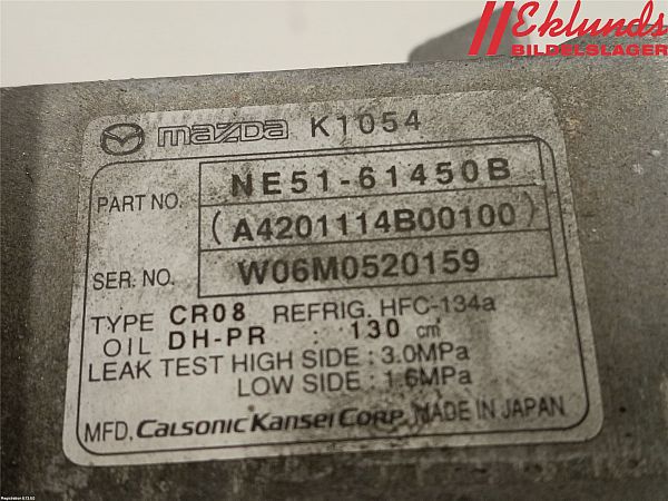 A/C compressor MAZDA MX-5 Mk III (NC)