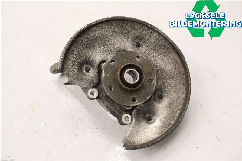 Wheel hub spindle