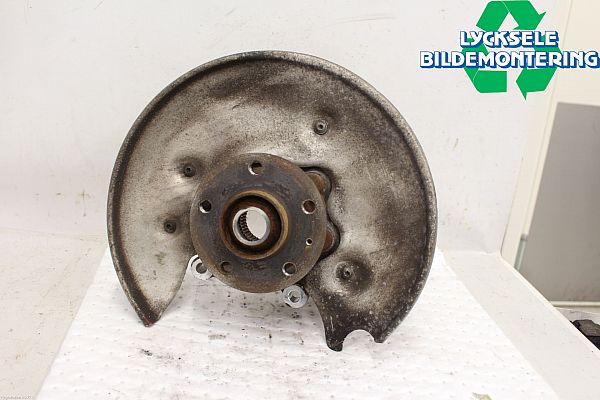 Wheel hub spindle