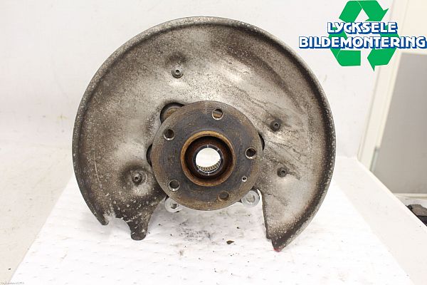 Wheel hub spindle