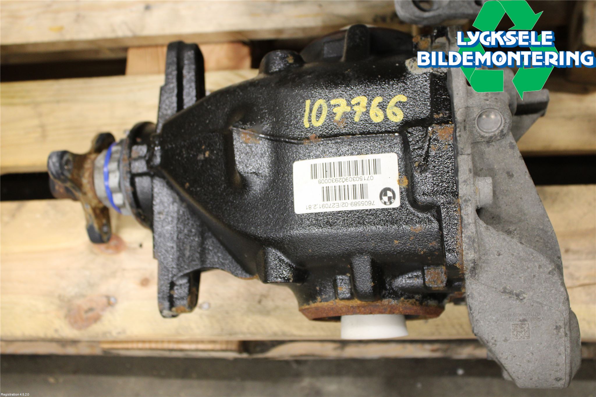 33108485724 : Rear axle assembly lump - Autoparts24