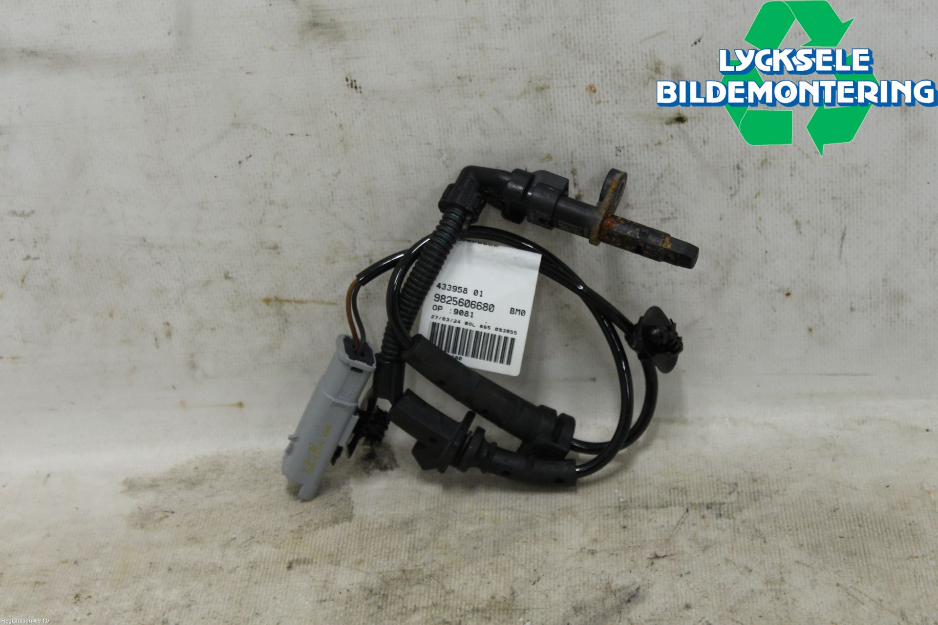 9825606680 : ABS - sensor and Wire network - complete - Autoparts24