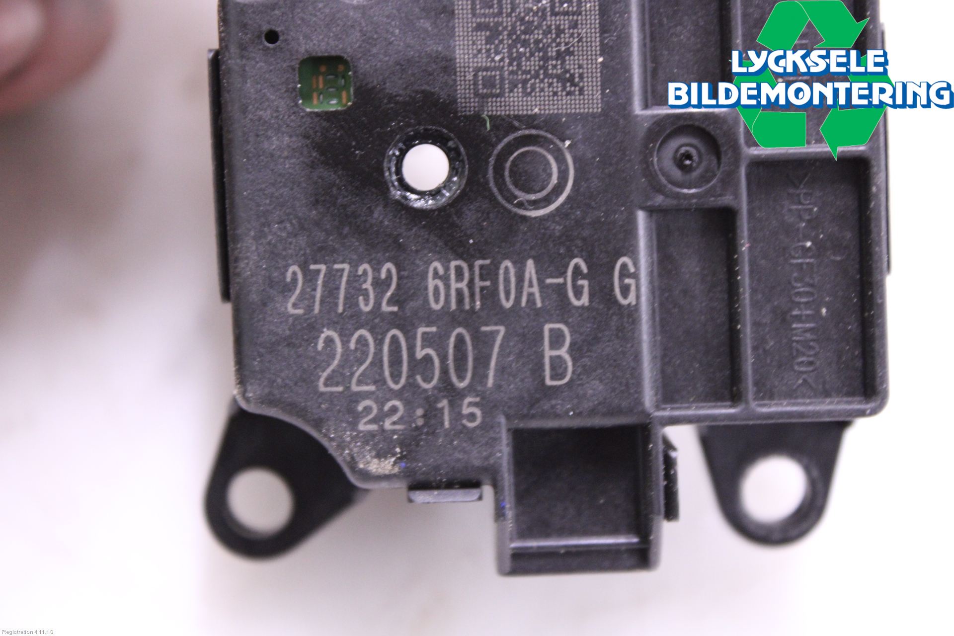 Nissan QASHQAI III (J12) Heater Vent Flap Control Motor 277326RF0A