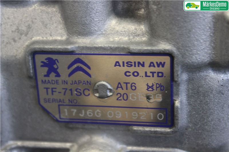 ORIGINAL Getriebe Automatik PEUGEOT 5008 II 2018 - Bild 5 von 7