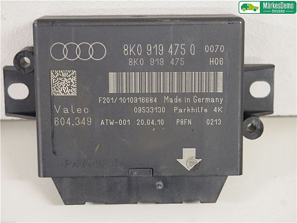 Pdc kontrollenhet (parkeringsavstandskontroll ) AUDI A4 (8K2, B8)