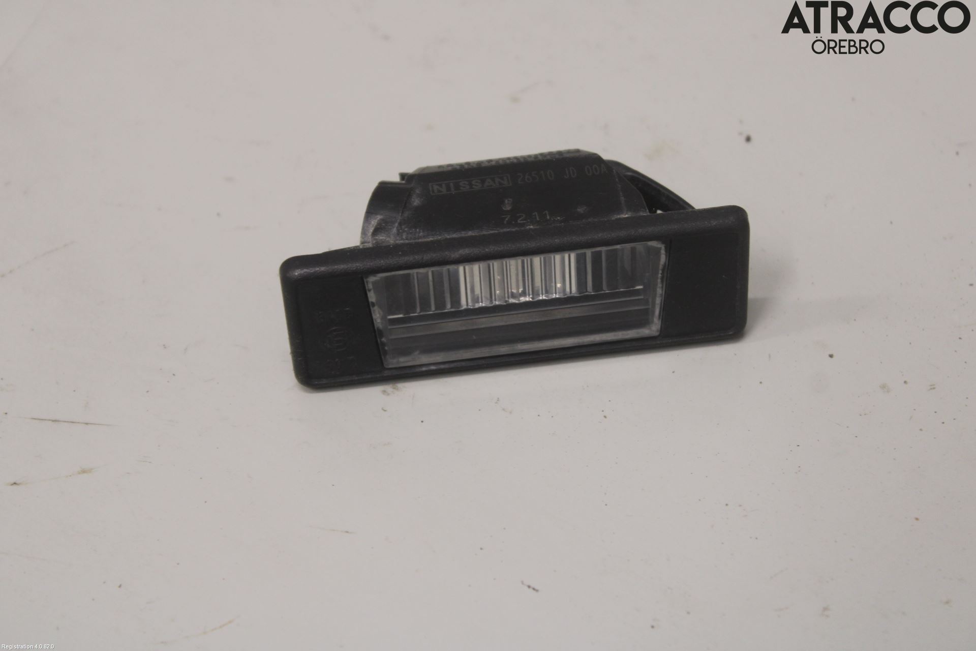 Feux plaque immatriculation NISSAN JUKE (F15)