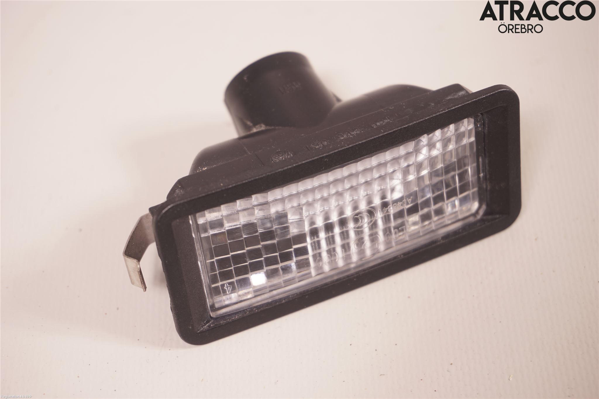 Nummernschildbeleuchtung VW UP (121, 122, BL1, BL2, BL3, 123)