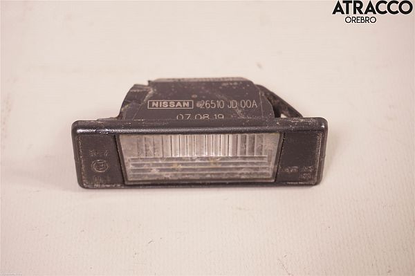 Verlichting kentekenplaat NISSAN NP300 NAVARA Pickup (D23)