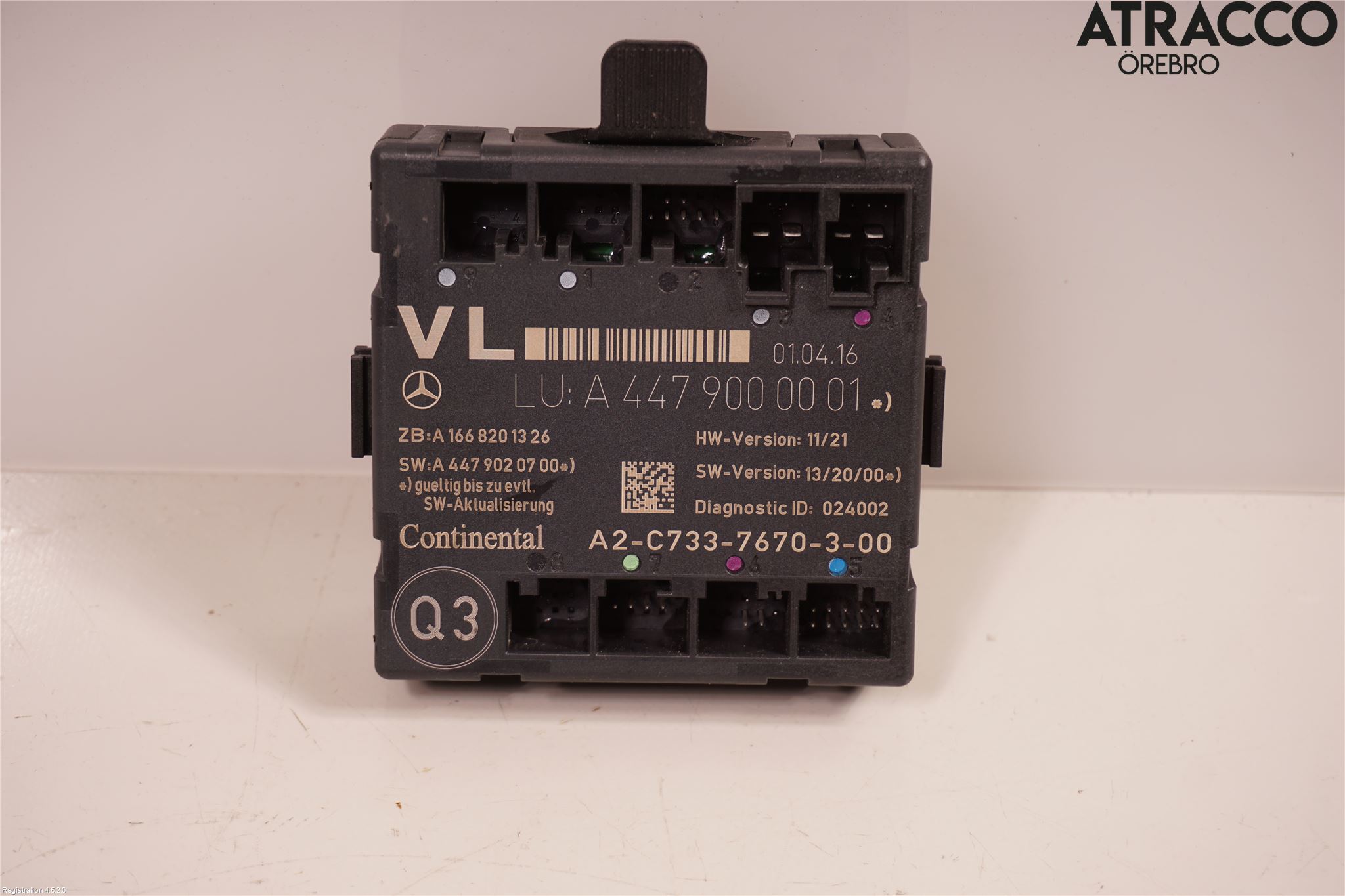 A-447-900-79-06: Controller dør, Comfort Control Module