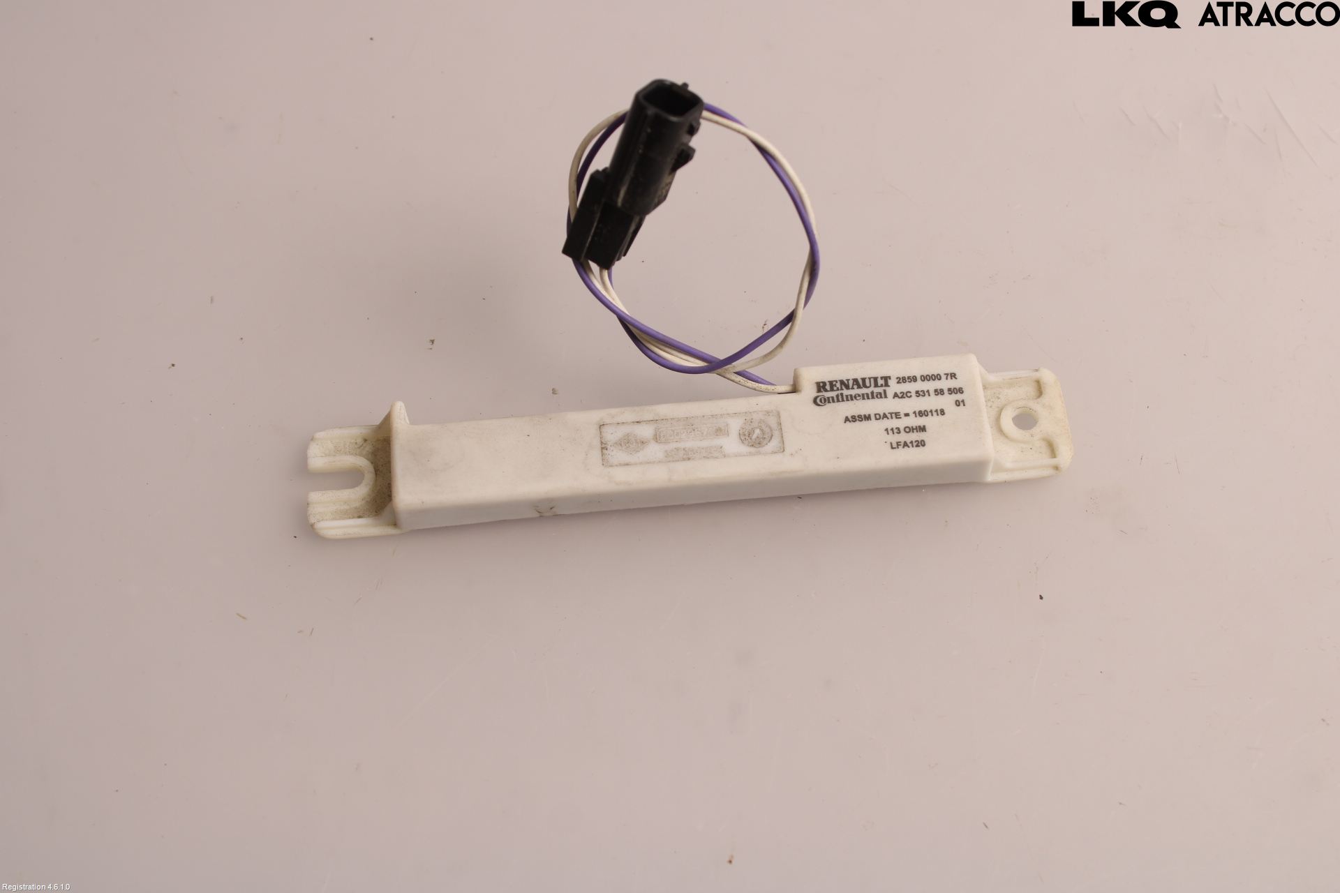 Antenne RENAULT CAPTUR I (J5_, H5_)