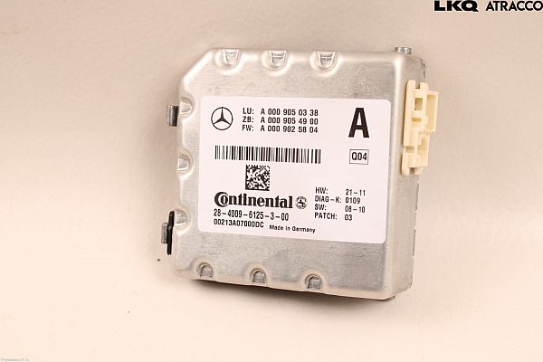 Capteur - radar / protection active contre les collisions MERCEDES-BENZ GLK-CLASS (X204)