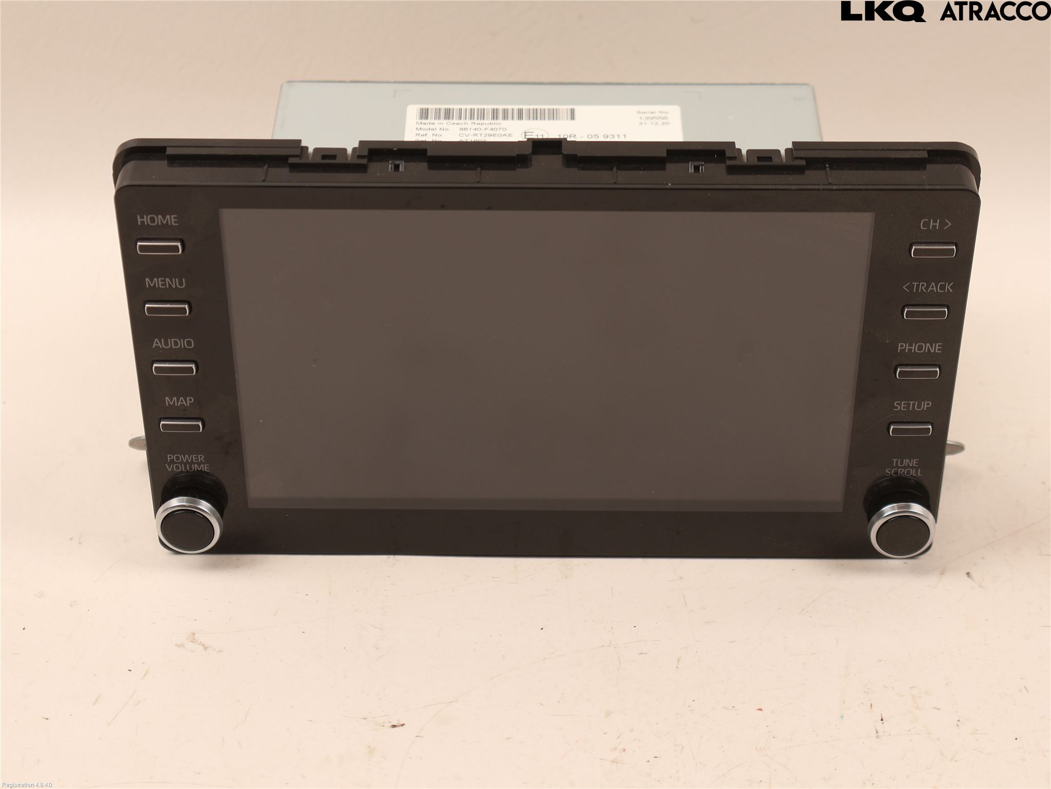 Toyota C-HR (_X1_) Navigation/parts 86140F4070, 86140F4501