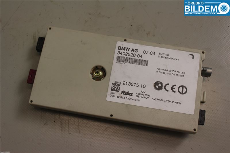 Antenneversterker BMW X3 (E83)