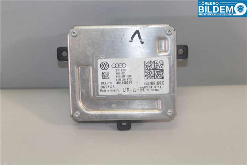 Belysning styreenhed AUDI A6 Avant (4G5, 4GD, C7)