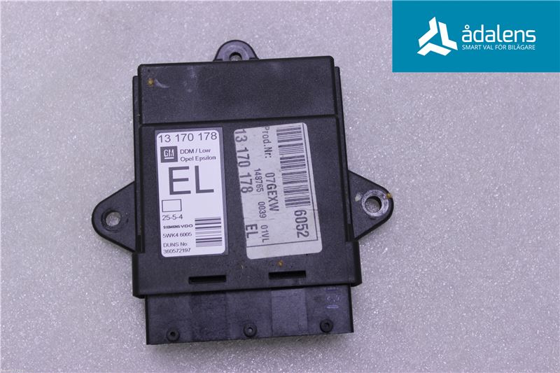 Central locking control unit OPEL VECTRA C GTS (Z02)