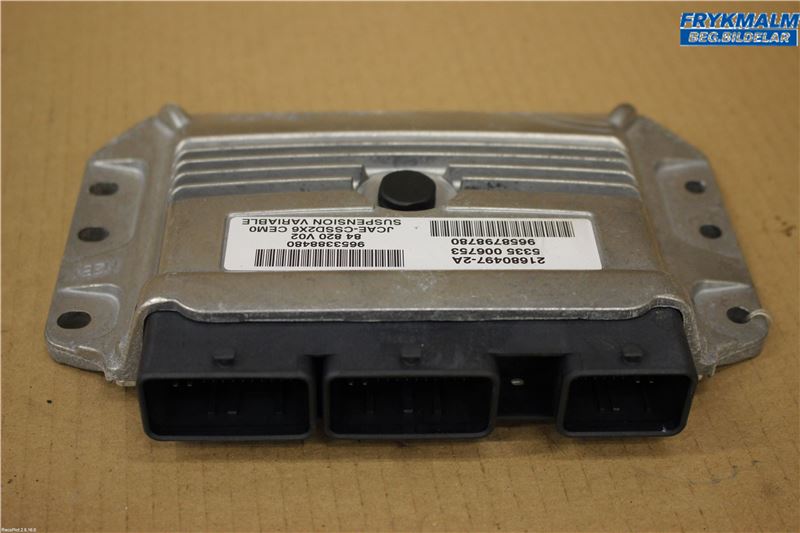 Suspension control module