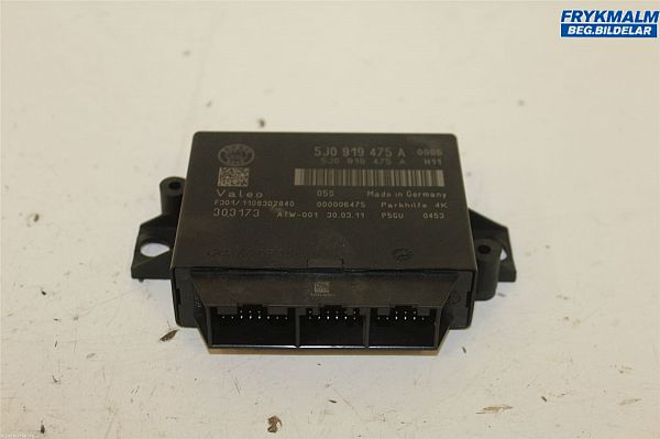 Pdc kontrollenhet (parkeringsavstandskontroll ) SKODA OCTAVIA II Combi (1Z5)