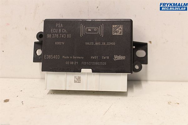 PDC-regeleenheid (Park Distance Control) PEUGEOT PARTNER Box (K9)