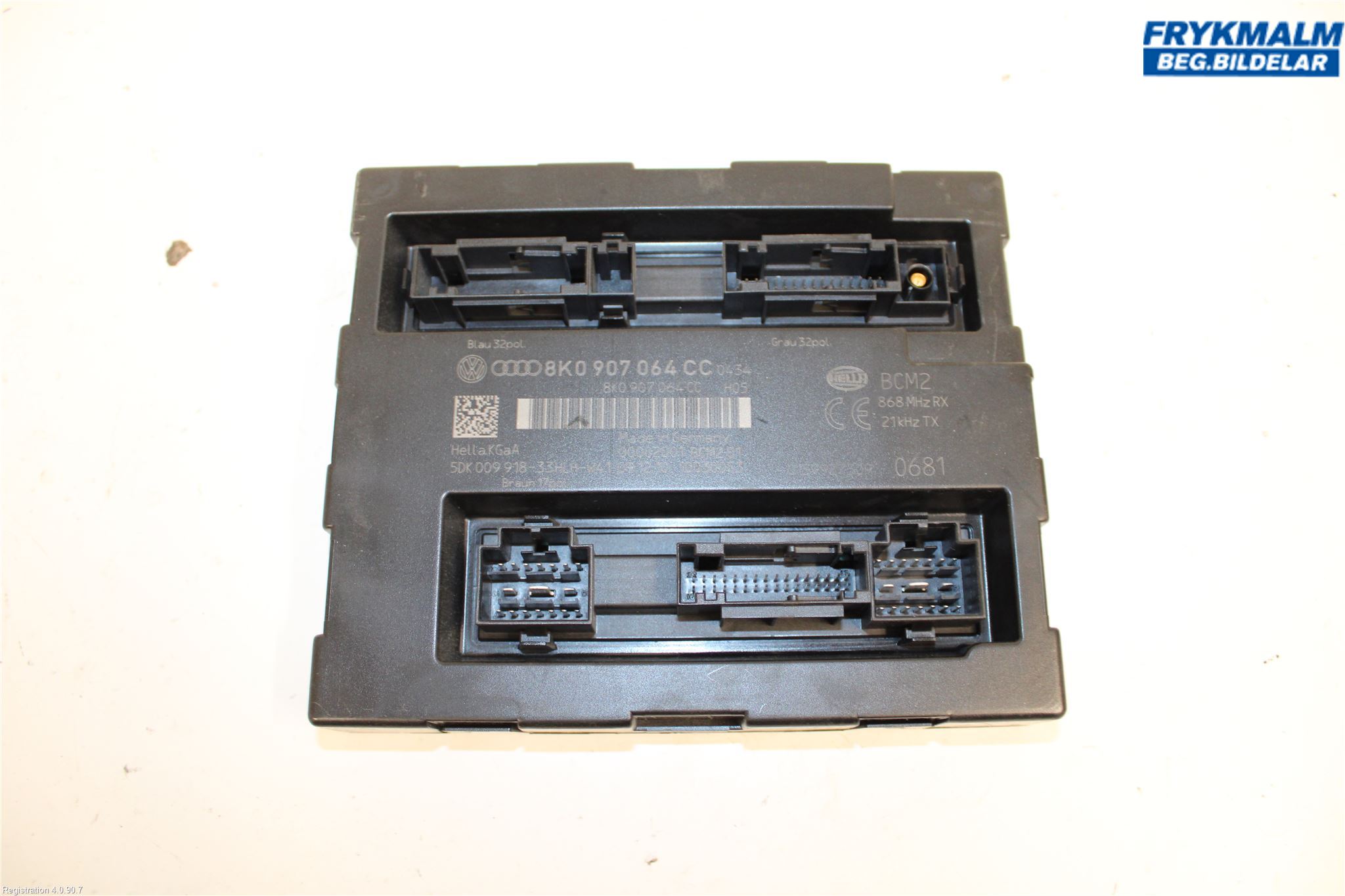 　7/2/5 Audi A4 (8K2, B8) Comfort Control Module 8K0 907 064 CQ
