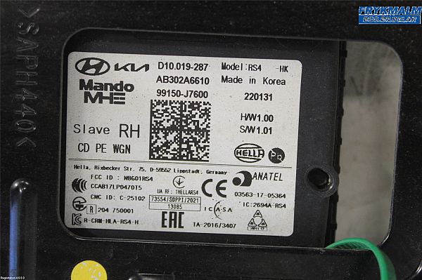 Capteur - radar / protection active contre les collisions KIA CEED Combi Van (CD)